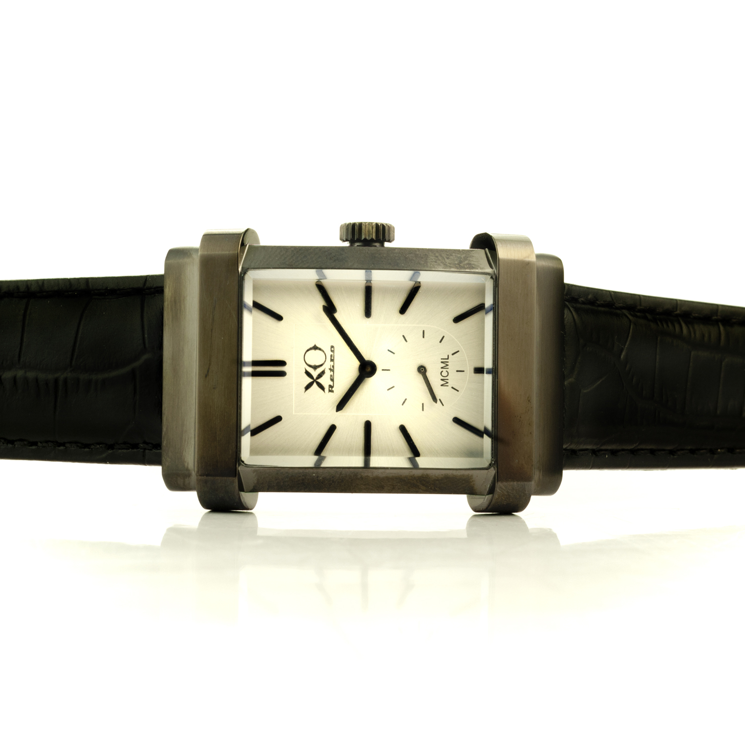 XO Retro XORRRTopHat 05A XO Retro Men s Limited Edition Certified 1950 Rolls Royce Silver Wraith Blk Silver Dial