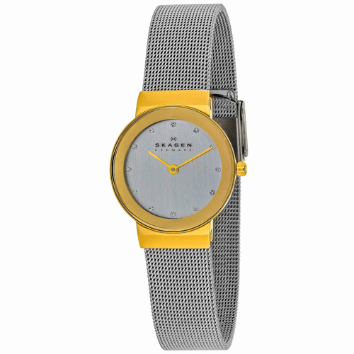 358SGSCD Skagen Womens Freja Silver Band Silver Dial