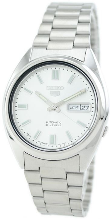 seiko 5 automatic 21 jewels stainless steel