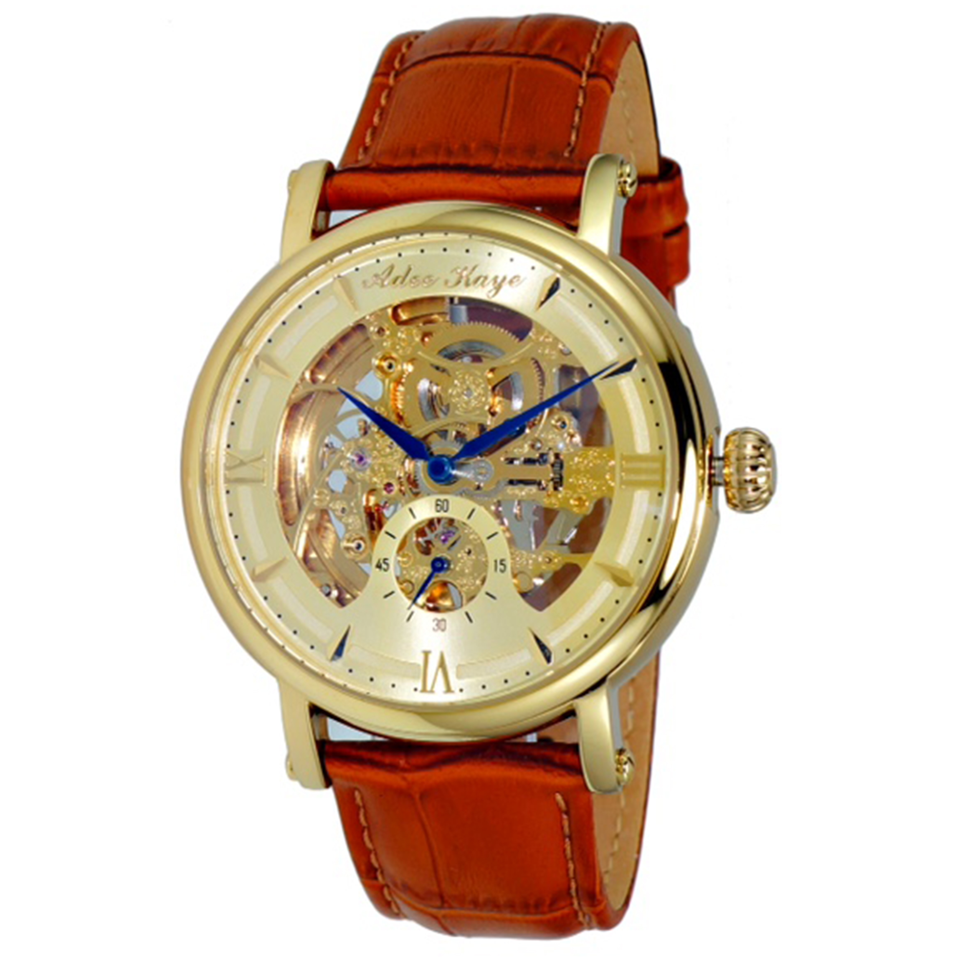 adee kaye skeleton watch