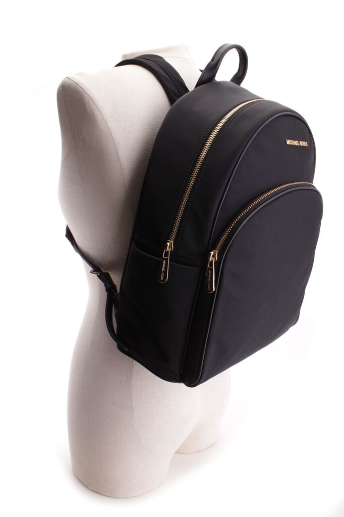 michael kors abbey large backpack black