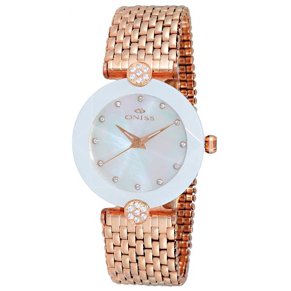 Oniss Milan Facetta Rose Gold White MOP Dial, Price: $149