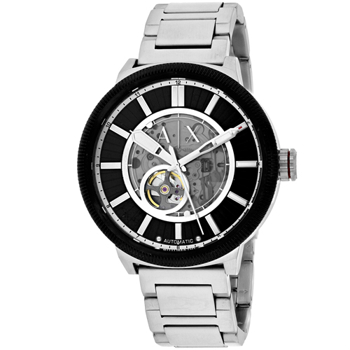 Armani AX1415 Armani Exchange Classic Skeleton Automatic Stainless