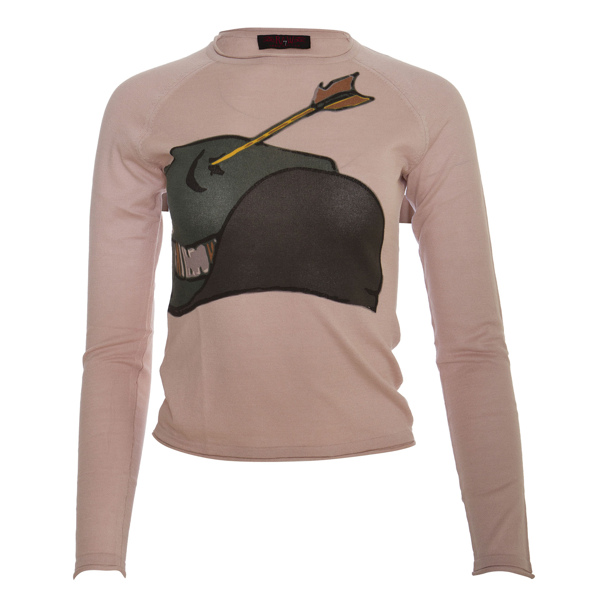 Raw7 Women's Wild Bill Long Sleeved T-Shirt - Pink, Price: $29