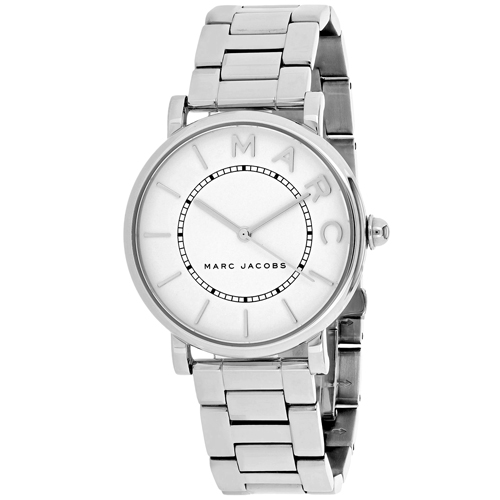 MJ3521 Marc Jacobs Womens Roxy Silver Band White Dial