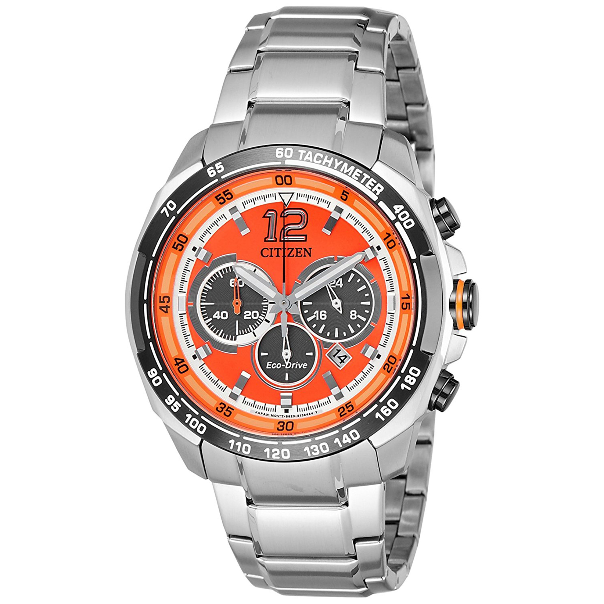 Citizen CA4234-51X Citizen Eco-Drive Chronograph Orange Dial