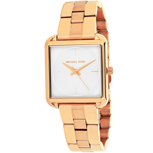 MK3645 Michael Kors Womens Lake Rose gold Band White Dial