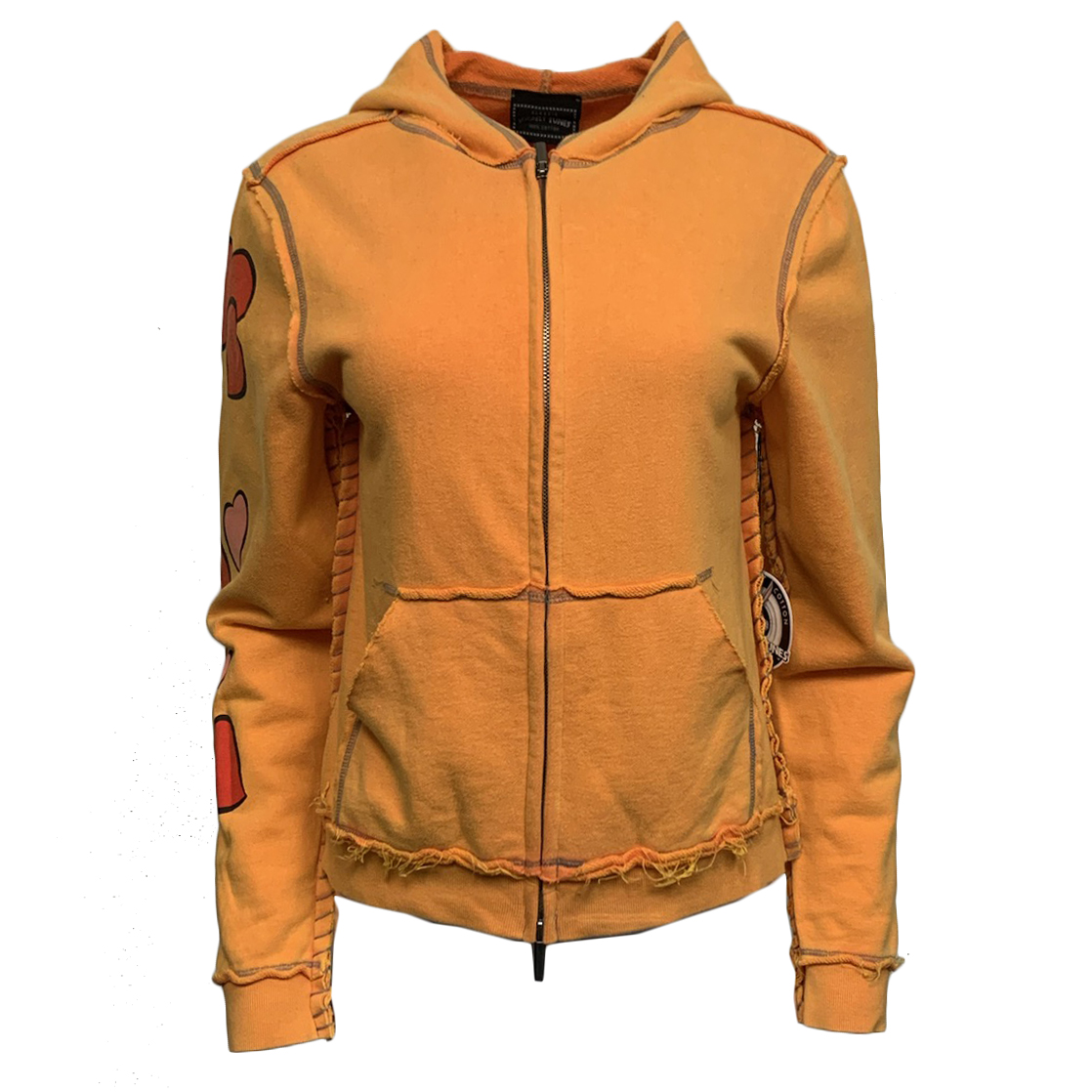 Looney Tunes PTS104-SYLV-JACK Classic Looney Tunes Zip-Hoodie Sylvester and Tweety - Orange