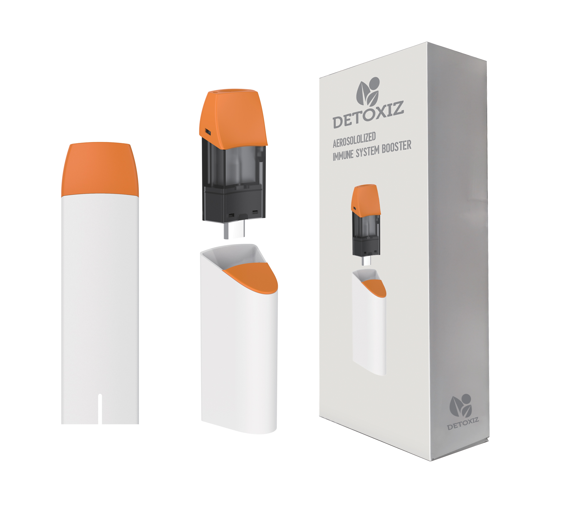 Detoxiz Detoxiz-VISB01 Detoxiz Aerosolized Lung Direct Immune System  Booster Model VISB01
