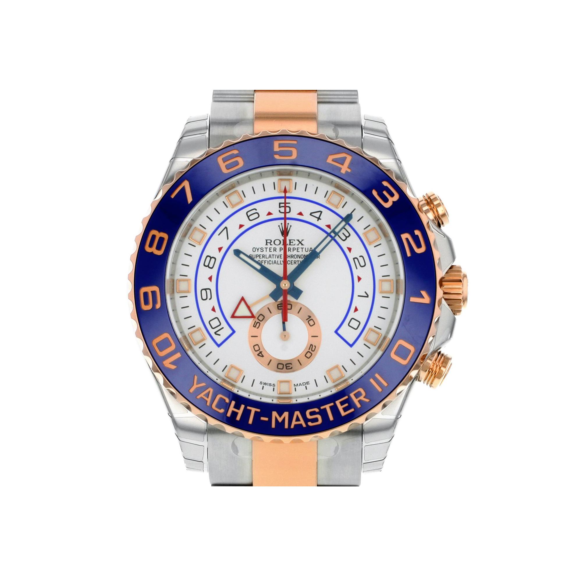 B00UB503HY B00UB503HY To UK £22,427 to US $20,665 Rolex Yacht-Master II 116681 Steel & 18K Pink Gold Automatic Men's Watch