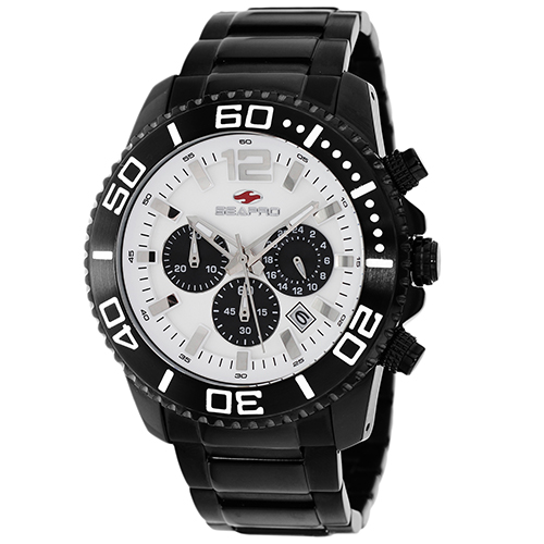 SP2310 Seapro Mens Baltic Black Band White Dial