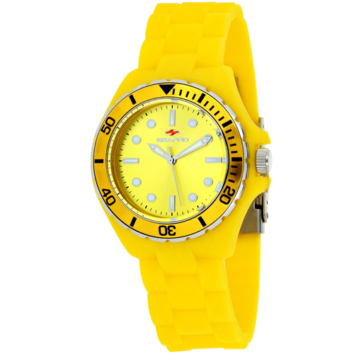 SP3210 Seapro Womens Spring Yellow Band Yellow Dial