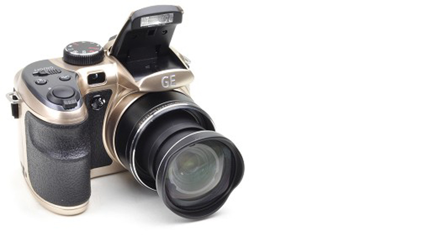 CAMX500GDR GE X500 16MP 15x Optical/6x Digital Zoom HD Camera (Gold)