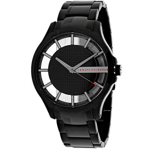 AX2189 Armani Exchange Mens Classic AX2189 Quartz Black Band Black Dial