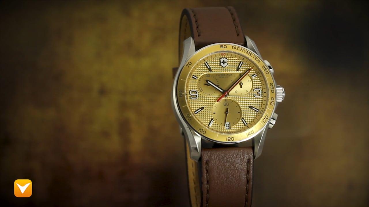 Mens victorinox swiss army chrono classic watch best sale 241659