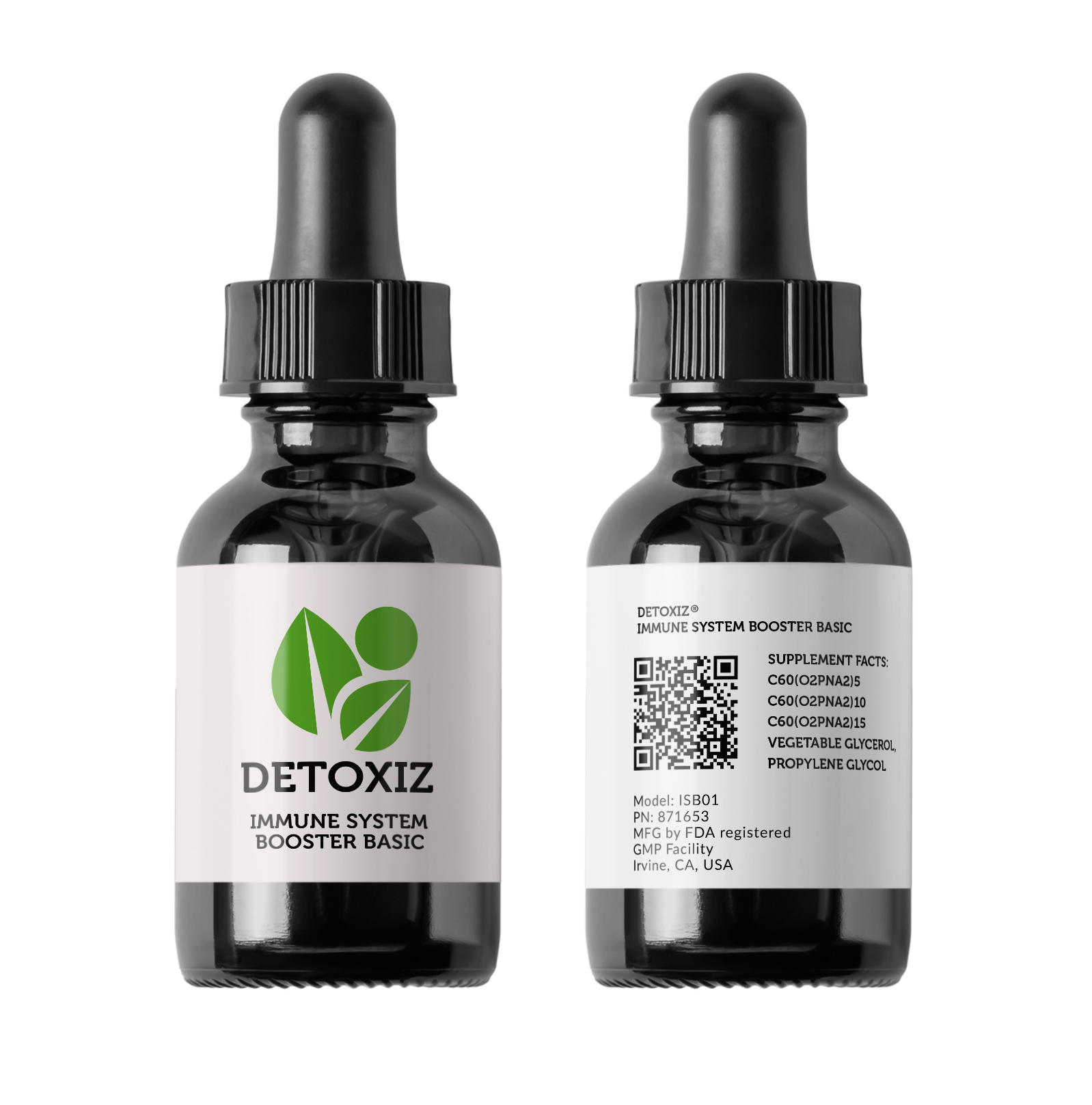 Detoxiz Detoxiz-ISB01 Detoxiz Immune System  Booster Protection Basic Oral Solution  Model ISB01
