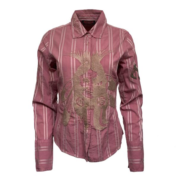 Raw7 Women's Button-Up Shirt Warrior - Lavender, Price: $39