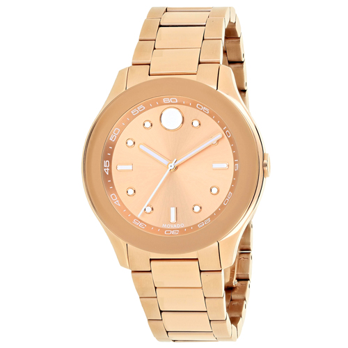 3600417 Movado Womens Bold 3600417 Rose gold Band Rose gold Dial