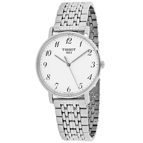 T1094101103200 Tissot Mens T-Classic T1094101103200 Silver Band Silver Dial