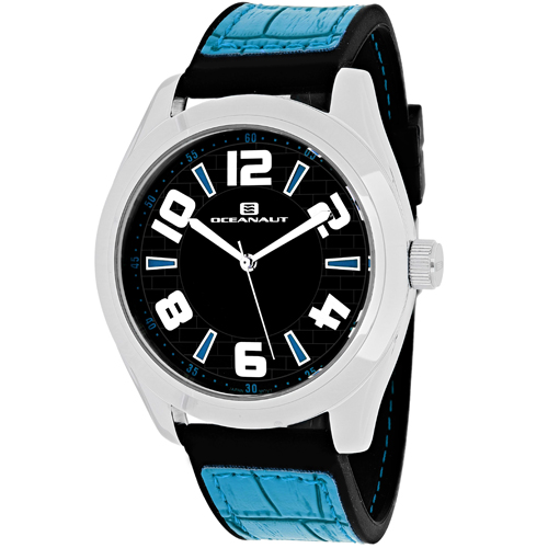 OC7510 Oceanaut Mens Vault Blue Band Black Dial