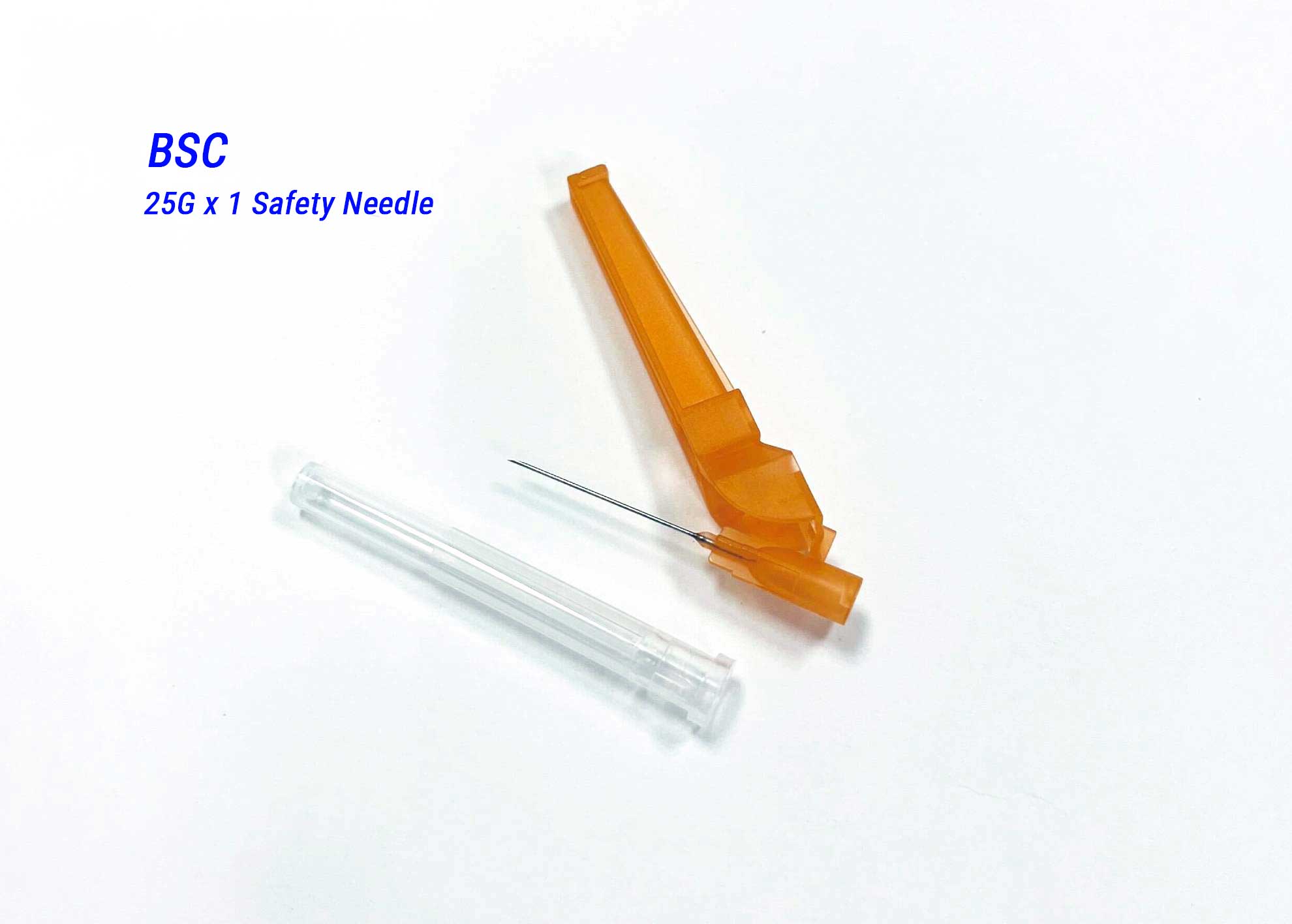 BSC 25g x 1 Safety Needle 500pcs/Case, Price: $90