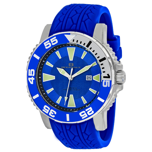 OC2918 Oceanaut Mens Marletta Blue Band Blue Dial