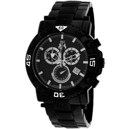 JV9121 Jivago Mens Titan Black Band Black Dial